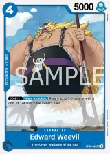 Card art for Edward Weevil (OP08-042)