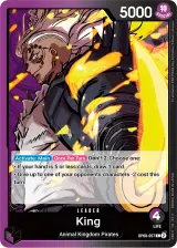Card art for King (OP08-057)