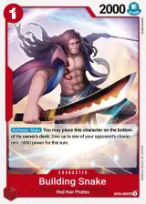 Card art for Building Snake (OP09-008)