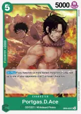 Card art for Portgas.D.Ace (OP09-035)