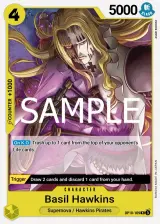 Card art for Basil Hawkins (OP10-109)