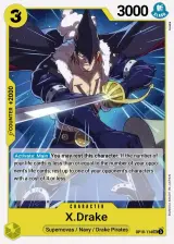 Card art for X.Drake (OP10-114)