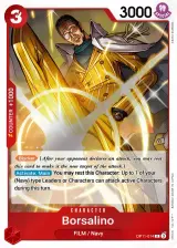 Card art for Borsalino (OP11-014)