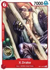 Card art for X.Drake (OP11-017)