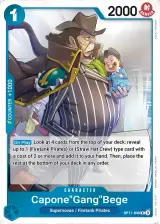 Card art for Capone&quot;Gang&quot;Bege (OP11-048)