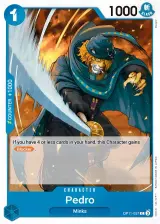 Card art for Pedro (OP11-057)