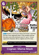 Card art for Cognac Mama-Mash (OP11-081)