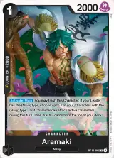 Card art for Aramaki (OP11-082)