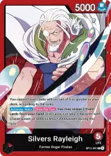 Card art for Silvers Rayleigh (OP12-001)