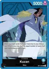 Kuzan leader card