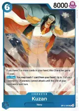 Card art for Kuzan (OP12-043)