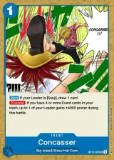 Card art for Concasser (OP12-059)