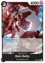 Card art for Belo Betty (OP12-090)