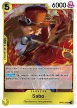 Card art for Sabo (OP12-100)