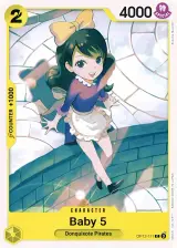 Card art for Baby 5 (OP12-111)