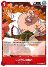 Card art for Curly.Dadan (OP13-009)
