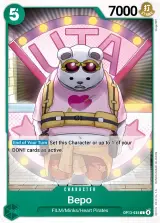 Card art for Bepo (OP13-035)