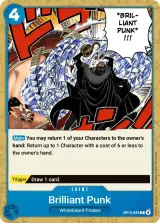Card art for Brilliant Punk (OP13-059)