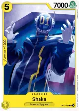 Card art for Shaka (OP13-107)