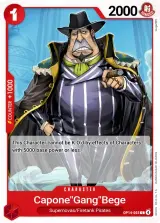 Card art for Capone&quot;Gang&quot;Bege (OP14-003)