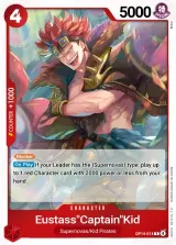 Card art for Eustass&quot;Captain&quot;Kid (OP14-014)