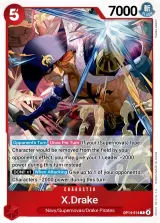Card art for X.Drake (OP14-016)