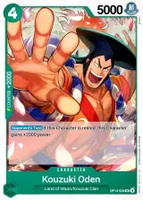 Card art for Kouzuki Oden (OP14-026)