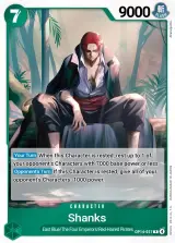 Card art for Shanks (OP14-027)