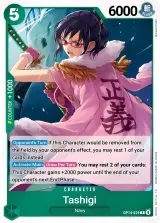 Card art for Tashigi (OP14-029)