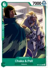 Card art for Chaka &amp; Pell (OP14-030)
