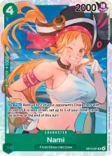 Card art for Nami (OP14-031)