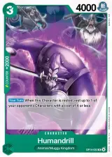 Card art for Humandrill (OP14-032)