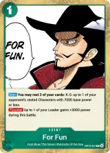 Card art for For Fun (OP14-037)