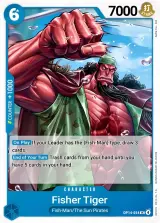 Card art for Fisher Tiger (OP14-054)