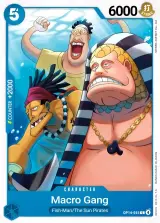 Card art for The Macro Gang (OP14-055)