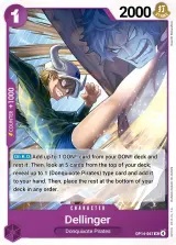 Card art for Dellinger (OP14-067)