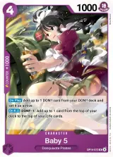 Card art for Baby 5 (OP14-072)