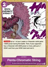 Card art for Penta-Chromatic String (OP14-077)