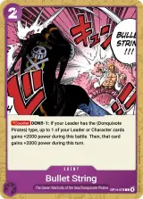 Card art for Bullet String (OP14-078)