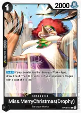 Card art for Miss.MerryChristmas(Drophy) (OP14-088)