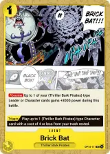 Card art for Brick Bat (OP14-117)
