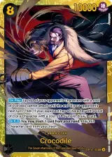 Card art for Crocodile (OP14-120)