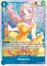 Card art for Rebecca (OP15-053)