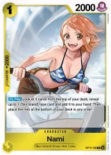 Card art for Nami (OP15-108)
