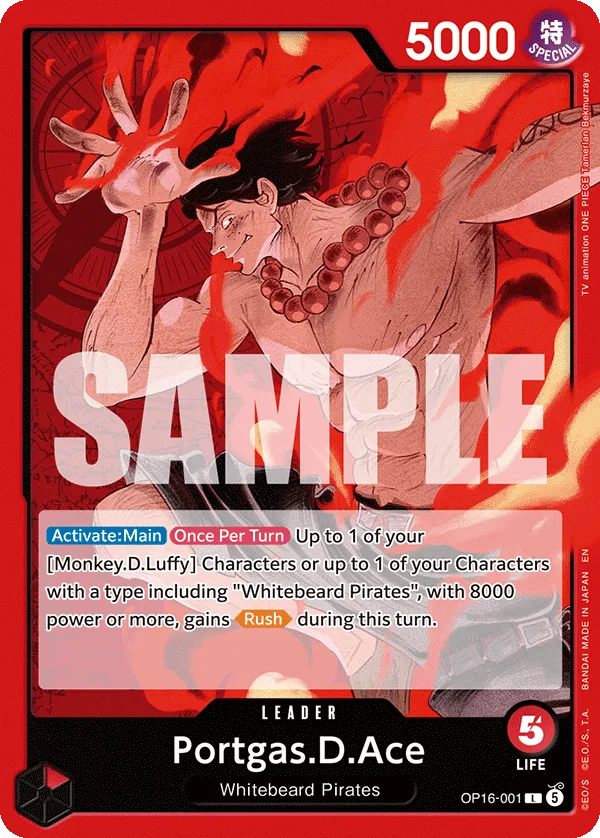 Portgas.D.Ace (OP16-001)