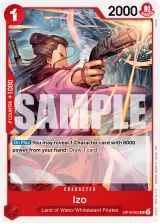 Card art for Izo (OP16-002)