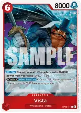 Card art for Vista (OP16-011)
