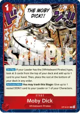 Card art for Moby Dick (OP16-021)