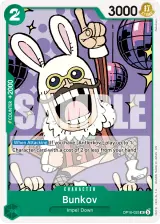 Card art for Bunkov (OP16-025)