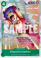 Card art for Emporio.Ivankov (OP16-026)